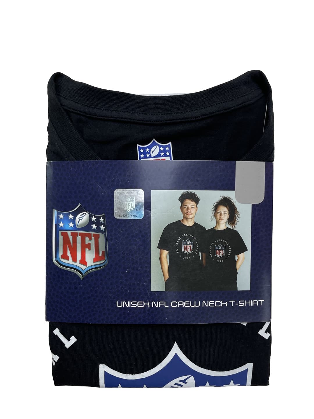 تیشرت اسپرت یونیسکس مشکی NFL کد A3195