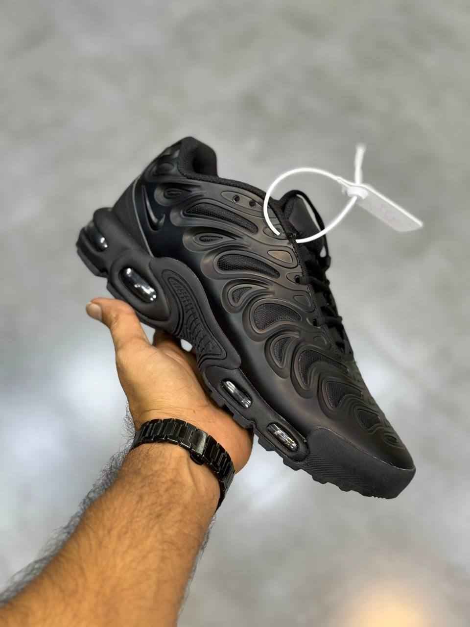 کتانی نایک تی ان مشکی ست زنانه و مردانه Nike tn