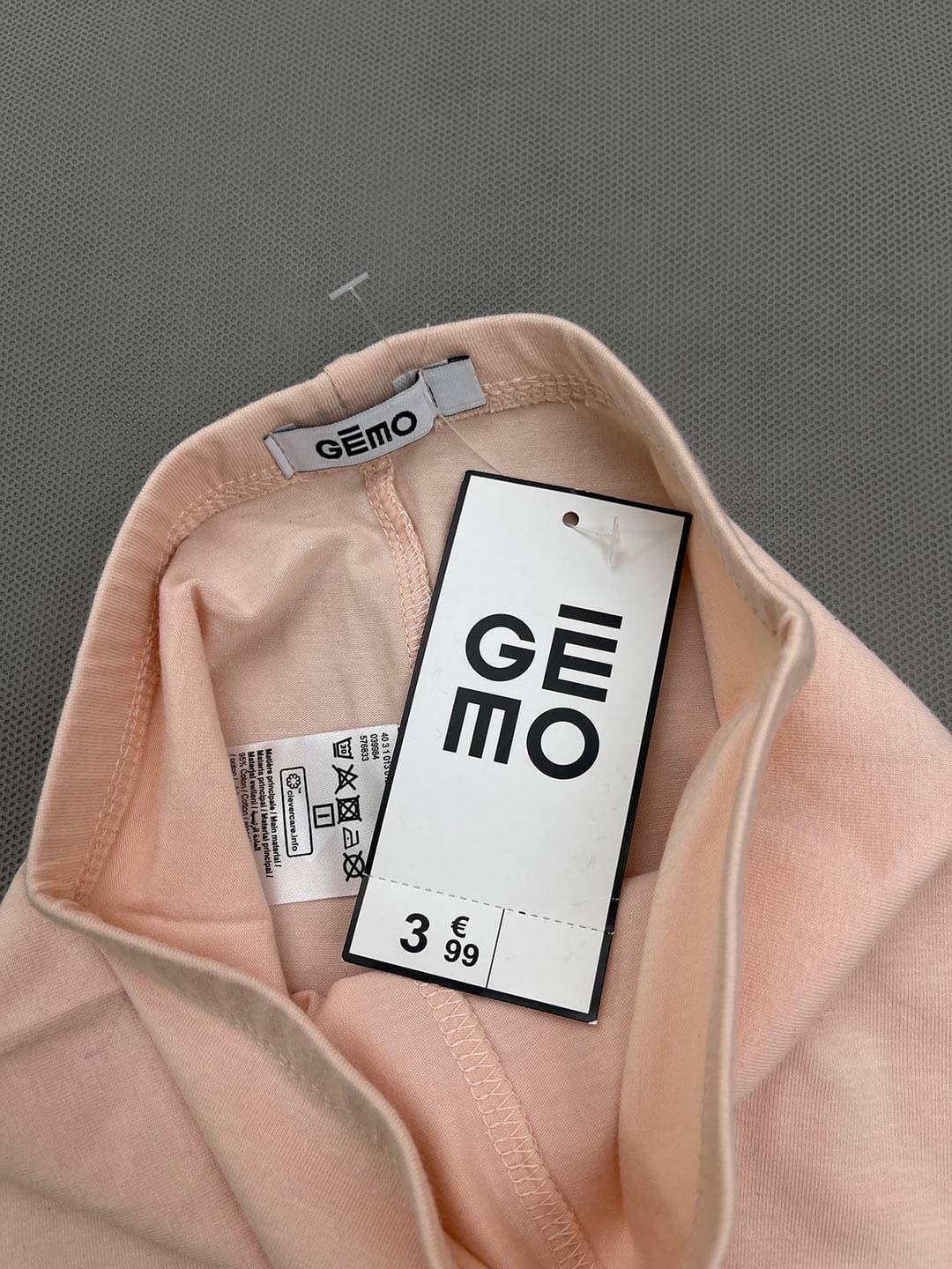 لگ دخترانه صورتی روشن برند Gemo کد A3049 — تصویر ۵