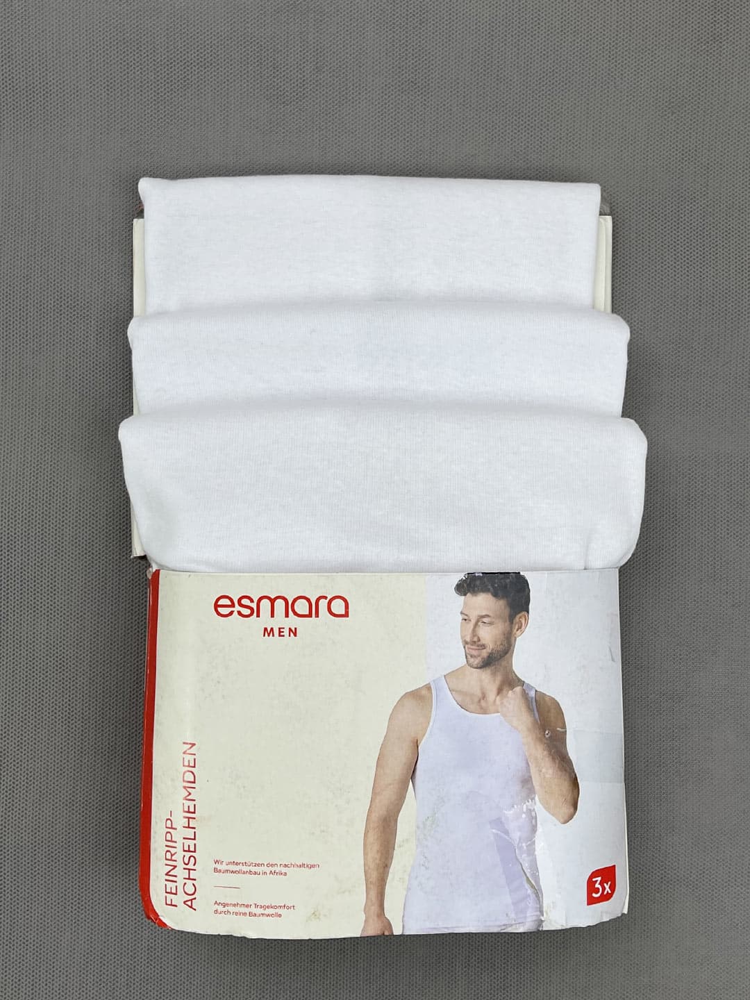 رکابی نخی مردانه اسمارا Esmara (پک 3 عددی) کد A3149
