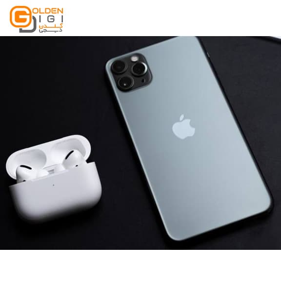 هدفون بی‌ سیم اپل مدل AirPods Pro همراه با محفظه شارژ ( با گارانتی 6 ماهه ) — تصویر ۴