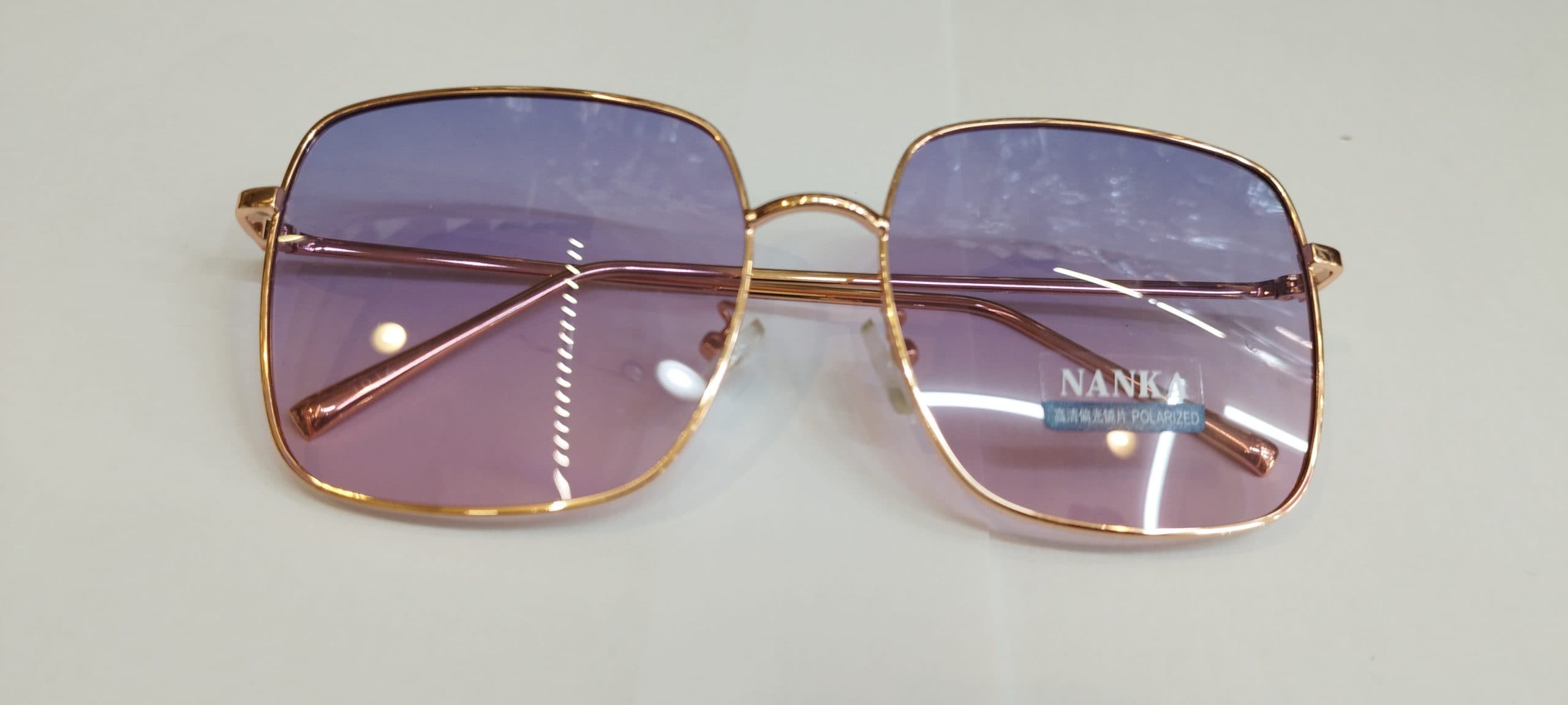 عینک آفتابی زنانه UV400 فرم اصلی برند NANKA