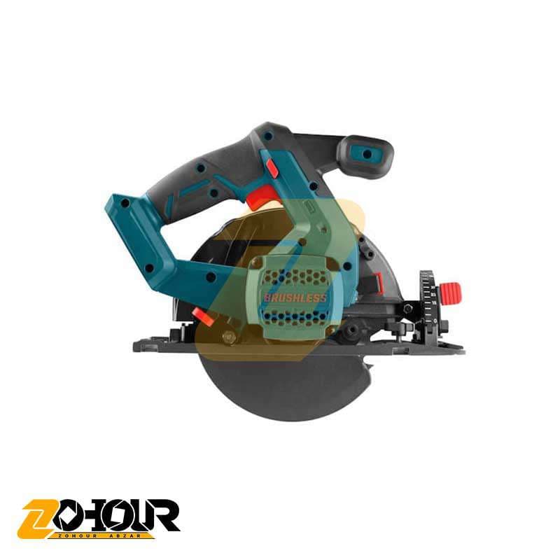 اره گردبر شارژی براشلس 20 ولت رونیکس مدل Ronix 8902 — تصویر ۲