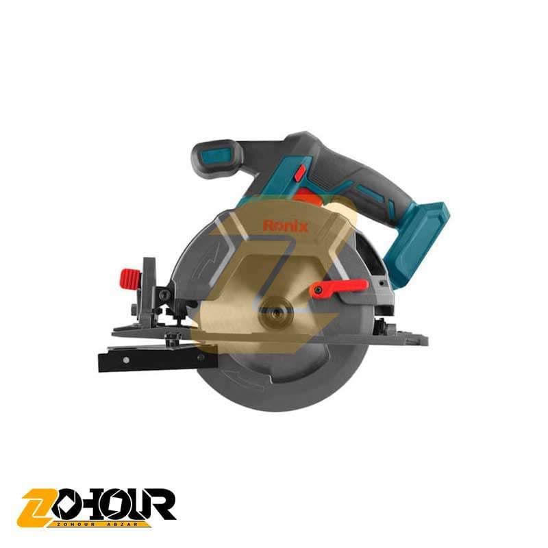 اره گردبر شارژی براشلس 20 ولت رونیکس مدل Ronix 8902 — تصویر ۴