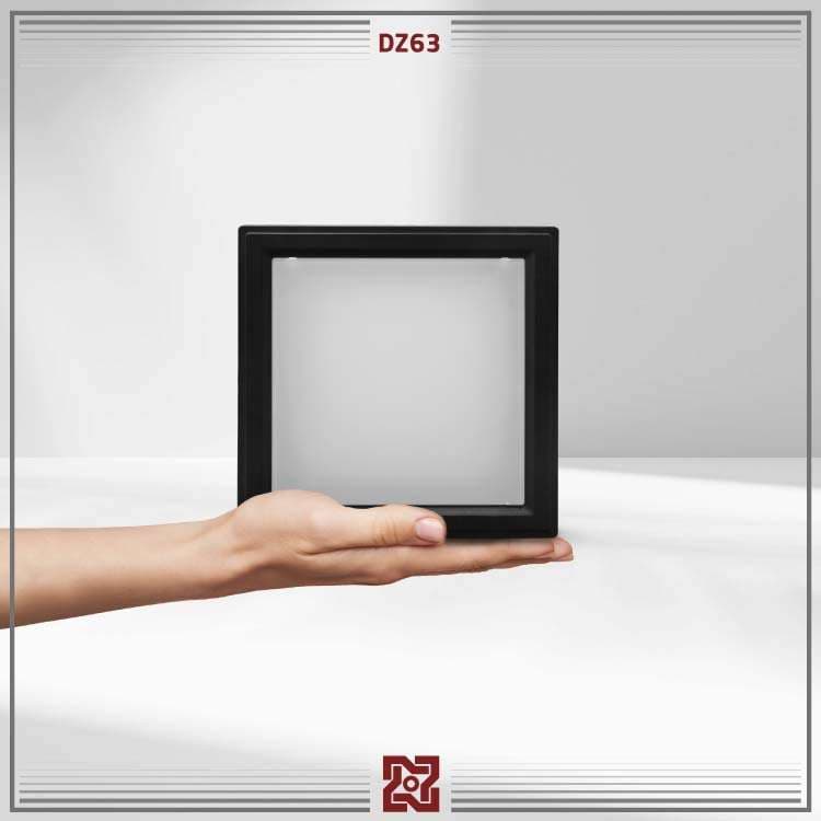 پنل 22 وات توکار 20 در 20 آلتون رای بدنه مشکی مدل زمرد AL-DZ63 — تصویر ۲