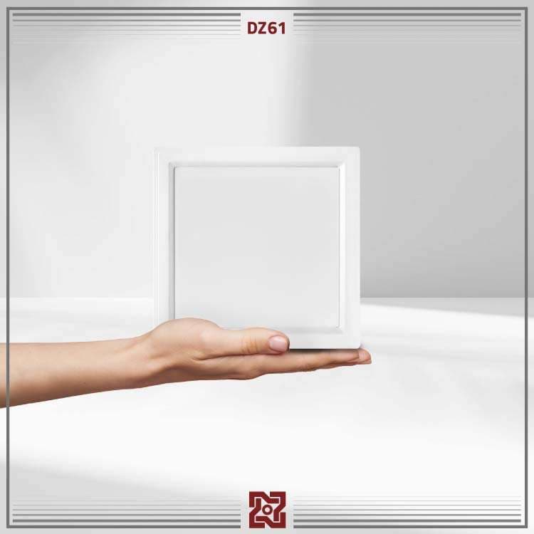 پنل سقفی مربع توکار 22 وات 20 در 20 آلتون رای مدل زمرد AL-DZ61 — تصویر ۲