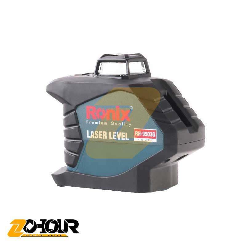 تراز لیزری 120+360 درجه نور سبز رونیکس مدل Ronix RH-9503G — تصویر ۲