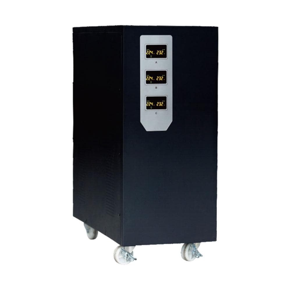 استابلایزر سه فاز 60KVA سروو موتوری هژیر صنعت مدل Servo
