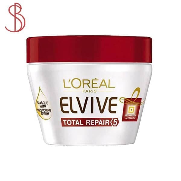 ماسک مو ترمیم کننده لورال توتال ریپیر 300 میل Total Repair5 — تصویر ۲