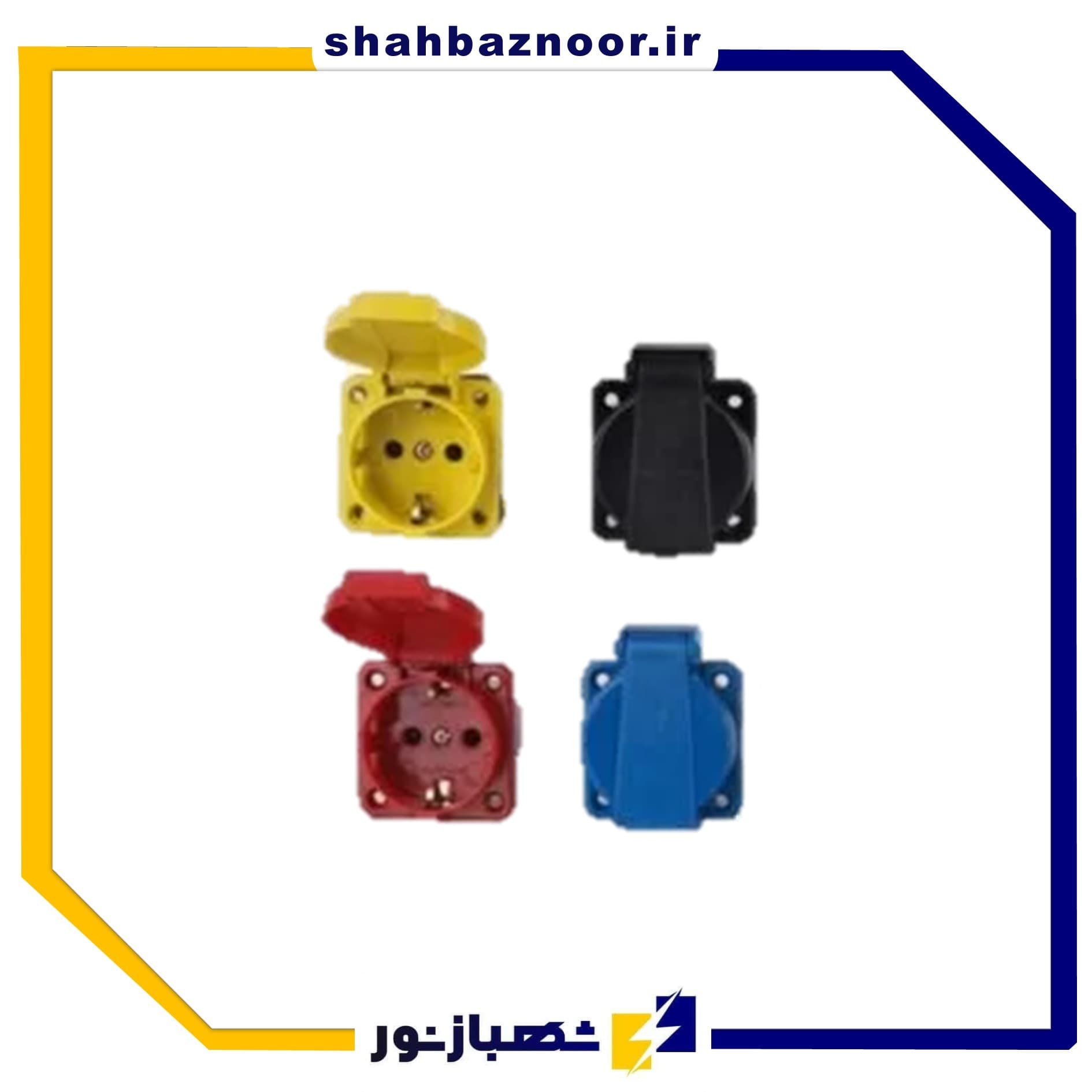 بهداد الکتریک پریز توکار در دار تابلویی کد 24