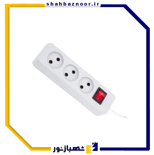 بهداد الکتریک رابط سه خانه بدون کابل کد 24
