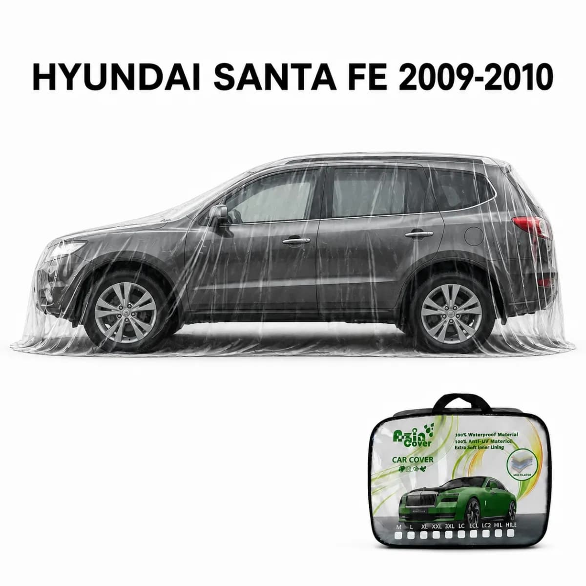 چادر 4 فصل چند لایه هیوندای سانتافه 2009 – 2010 آذین روکش