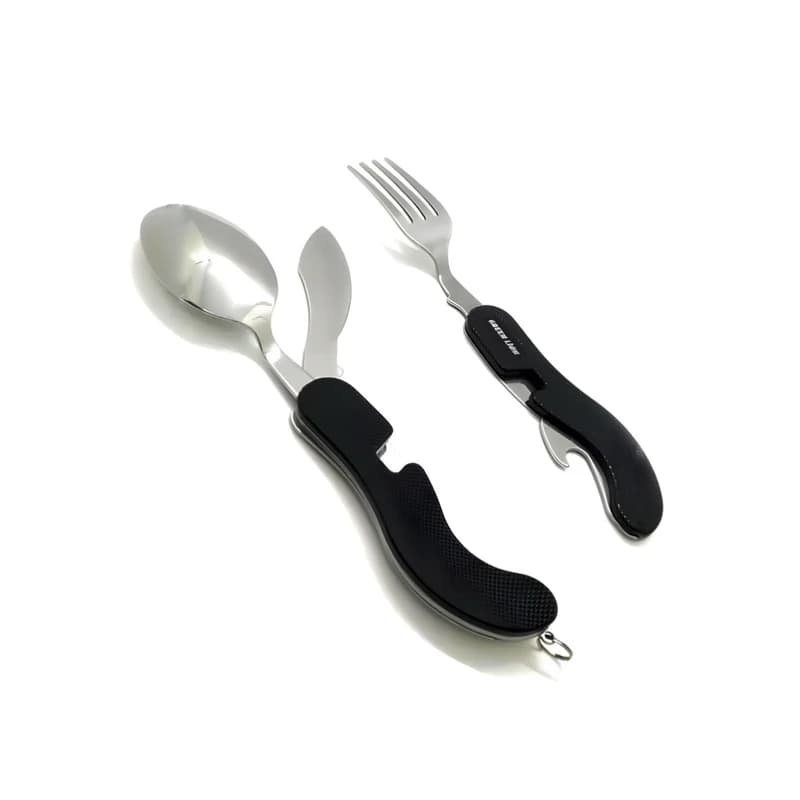 ست قاشق و چاقو کمپینگ گرین GREEN 4IN1 CUTLERY SET — تصویر ۵