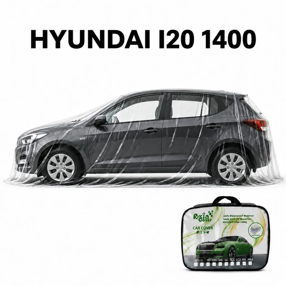 چادر 4 فصل چند لایه هیوندای I20 1400 آذین روکش