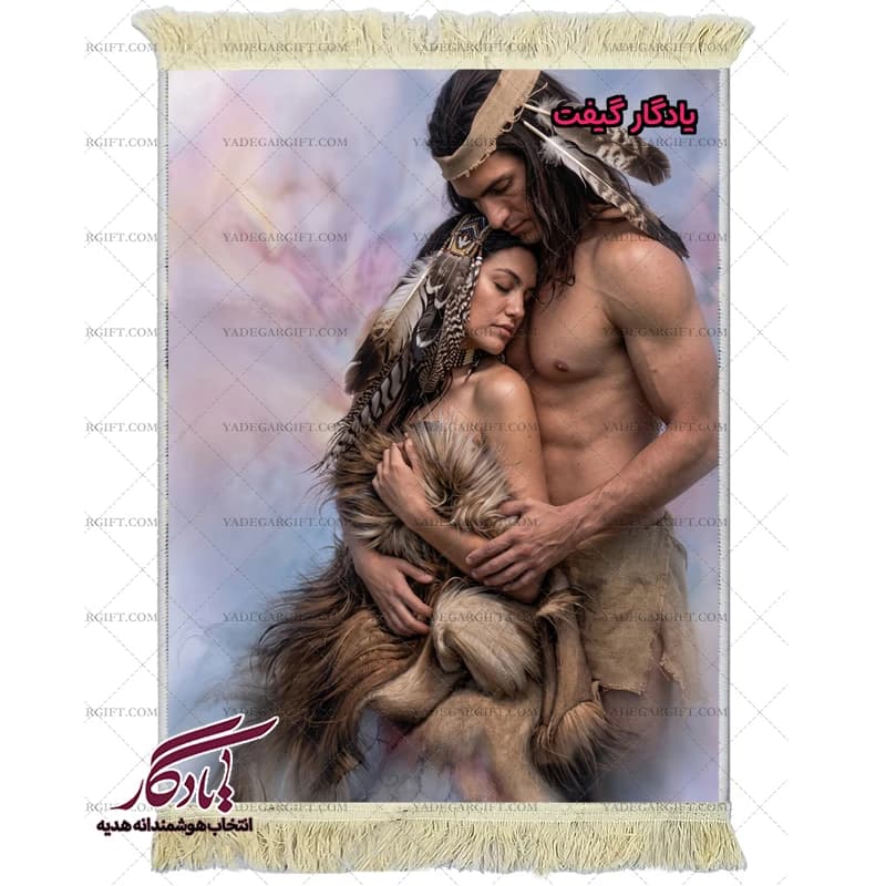 تابلو فرش ماشینی طرح دوشیزه رقص خورشید کد d32