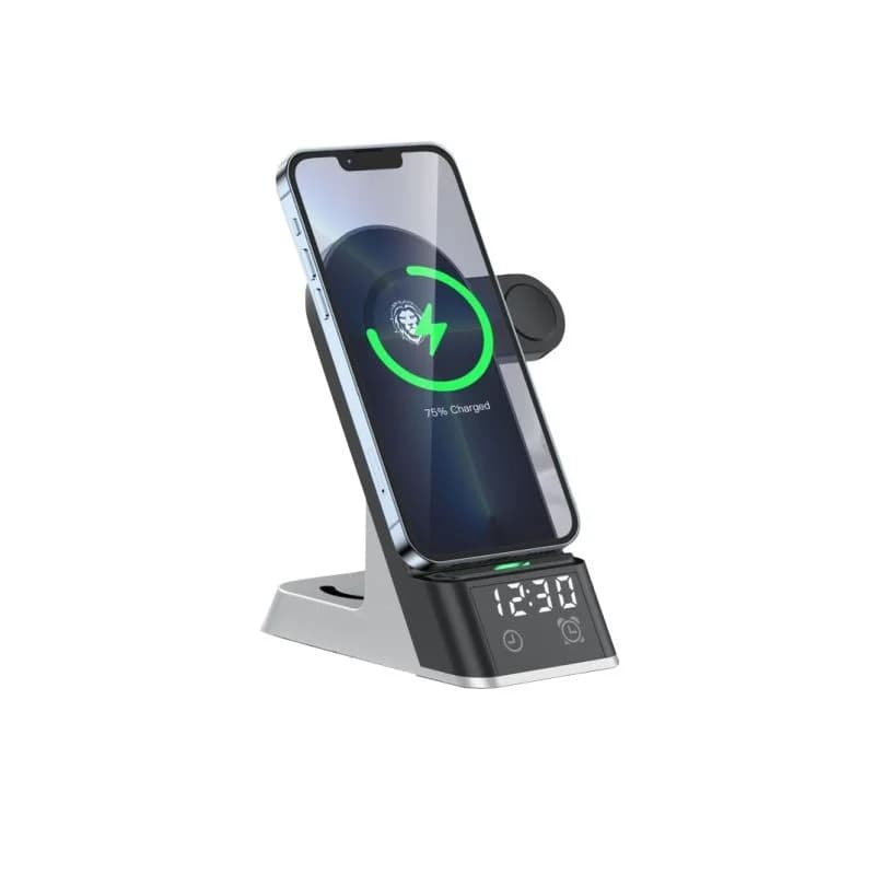 استند شارژ وایرلس 6 کاره گرین لاین مدل GREEN LION 6 IN 1 WIRELESS CHARGER — تصویر ۷