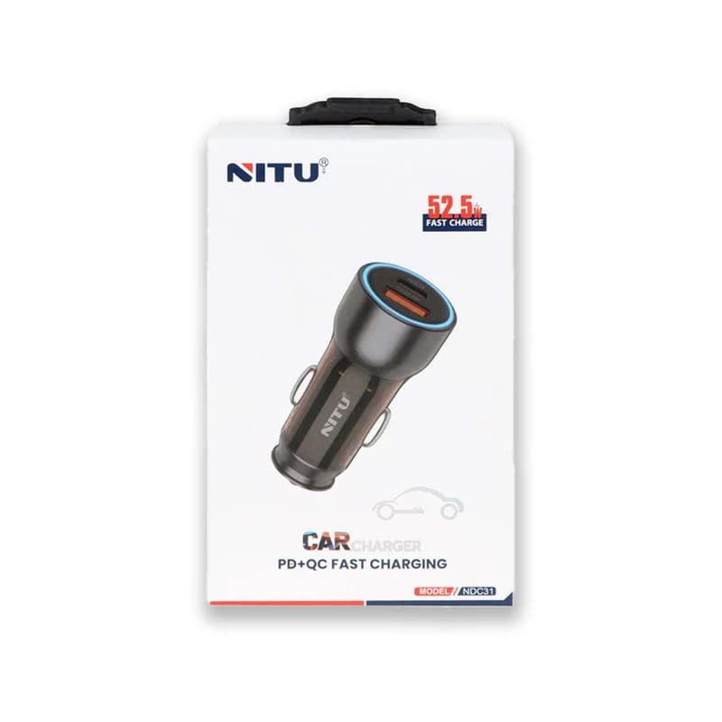 شارژر فندکی 52.5 وات نیتو مدل NITU NDC31 CAR CHARGER — تصویر ۹