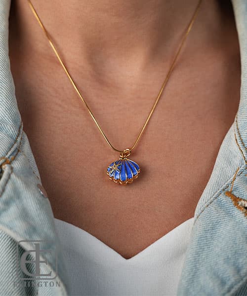 گردنبند استیل PINTEREST کد 5052