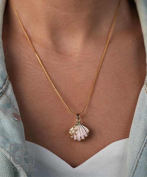 گردنبند استیل PINTEREST کد 5051