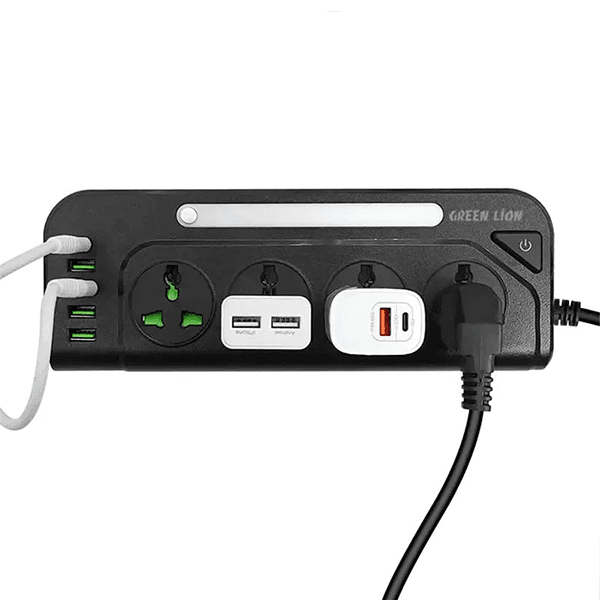 چندراهی برق گرین مدل GS-100 ظرفیت 3000 وات با 4 خروجی — تصویر ۲