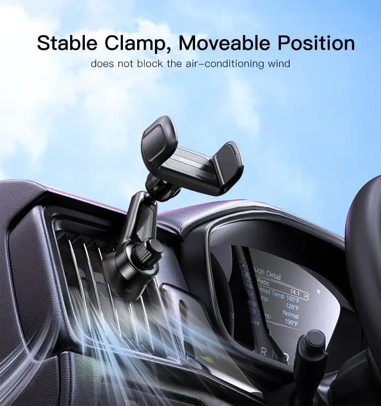 هولدر دریچه کولر یسیدو مدل YESIDO C165 CAR HOLDER — تصویر ۳