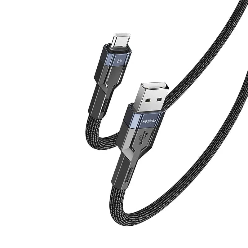 کابل شارژ تایپ سی یسیدو مدل YESIDO CA106 DATA CABLE