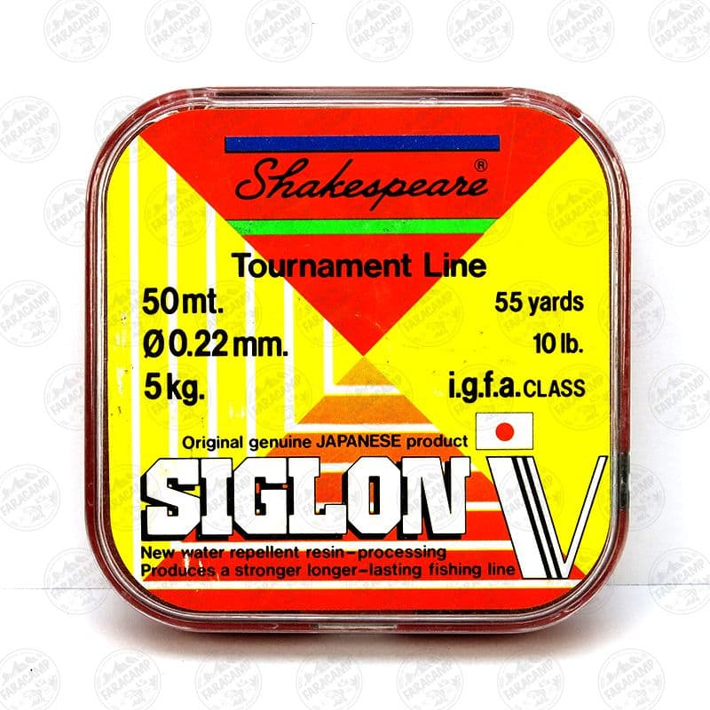 نخ ماهیگیری ریسه سیگلون تورنومنت شکسپیر ژاپن ۵۰ متر سایز ۰.۲۲،Shakespeare SIGLON