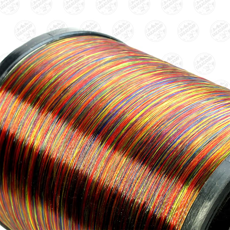 نخ ماهیگیری استتار پریمیوم کاپیتان سایز۰.۲۵، ۱ کیلوگرم Captain premium 1 kg spool — تصویر ۲