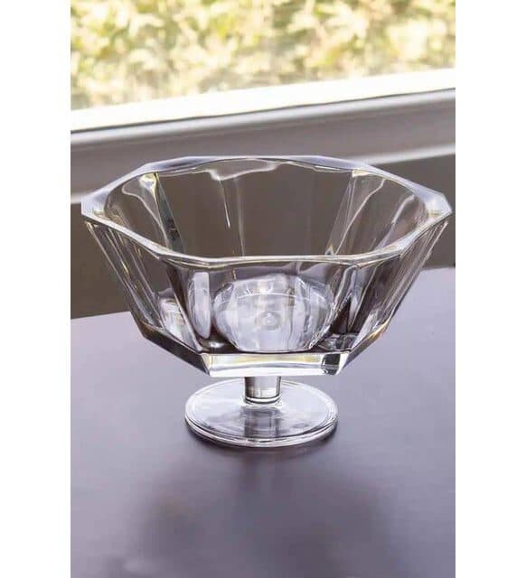 میوه خوری پایه دار گریس کریستال نودگلس پاشاباغچه کد 95460