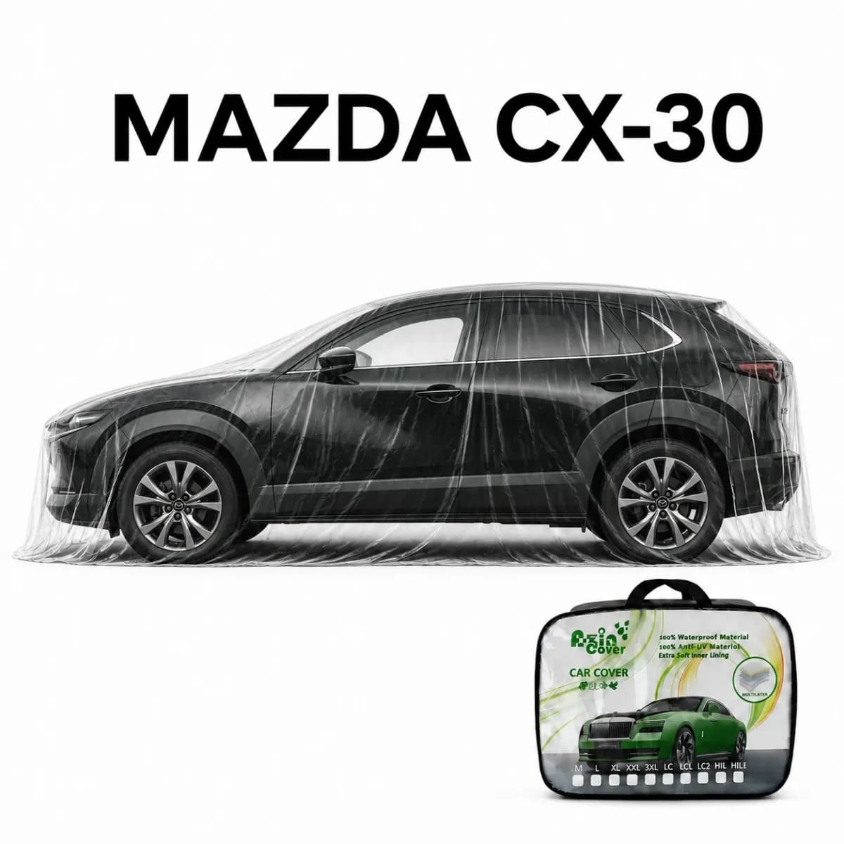 چادر 4 فصل چند لایه مزدا CX-30 آذین روکش