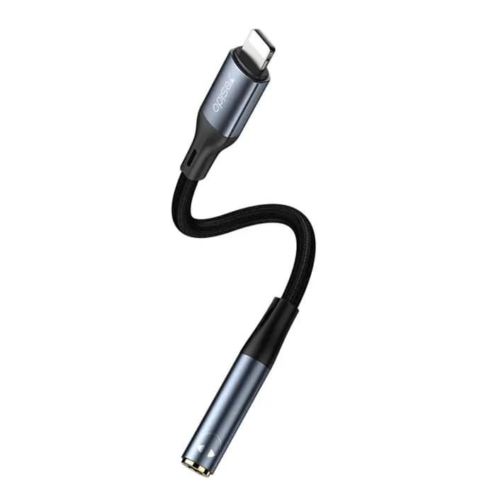 تبدیل جک 3.5 به آیفون یسیدو مدل YESIDO YAU37 AUDIO ADAPTER — تصویر ۲