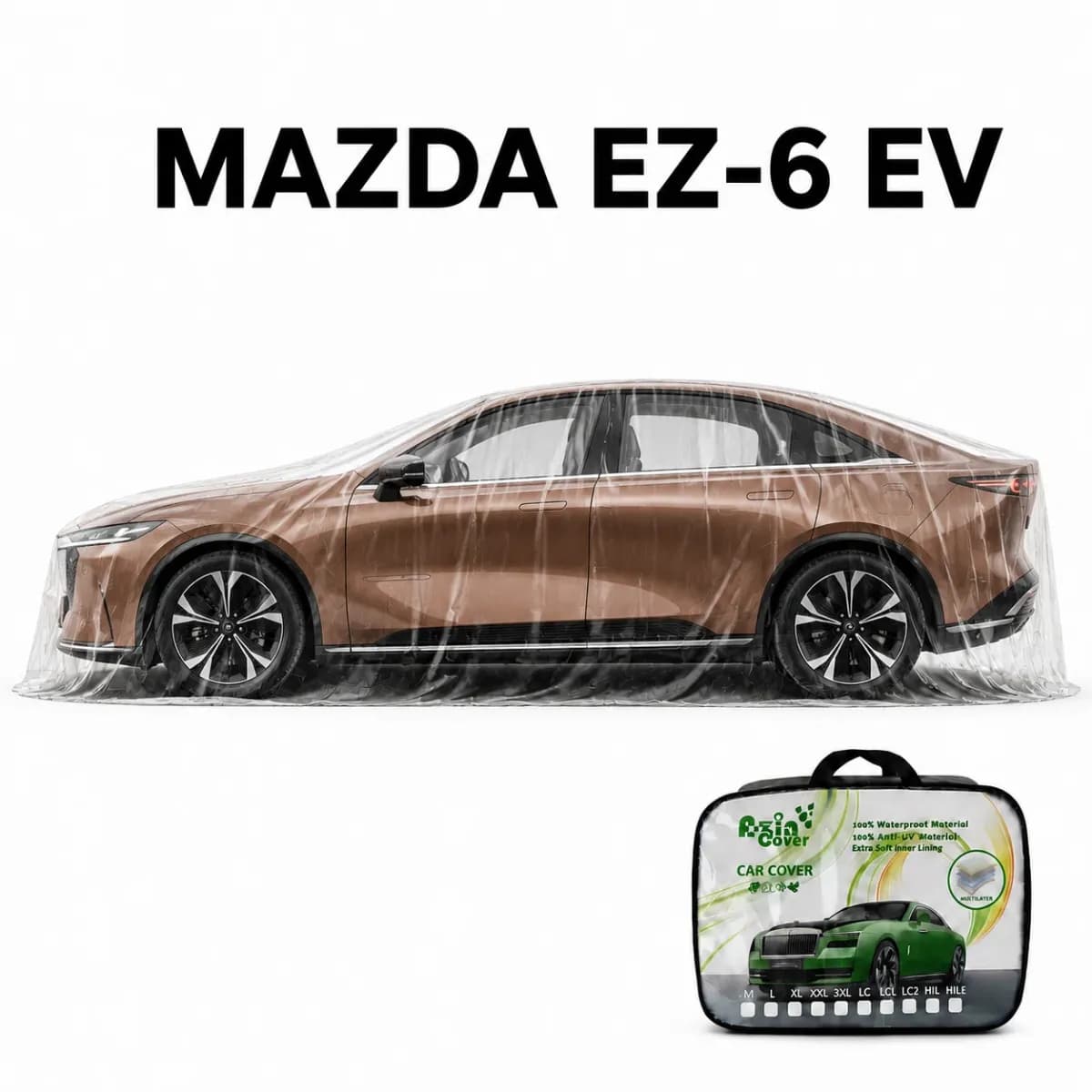 چادر 4 فصل چند لایه مزدا EZ-6 EV آذین روکش