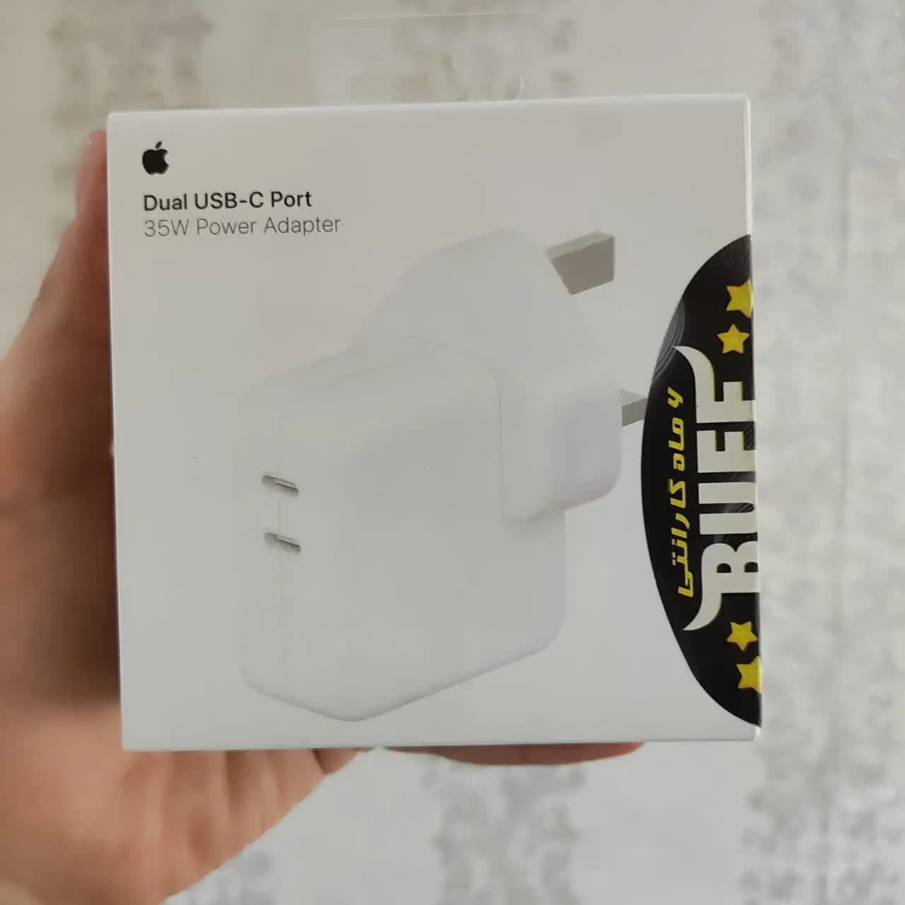شارژر دیواری 35 وات اپل دو پورت مدل ZE/A 35W ( گارانتی بوف ) — تصویر ۷