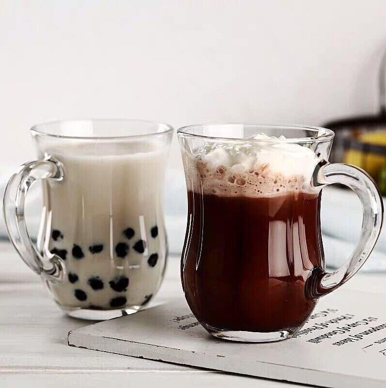 لیوان دسته دار دوغ پاشاباغچه دو عددی کد 55383 — تصویر ۲