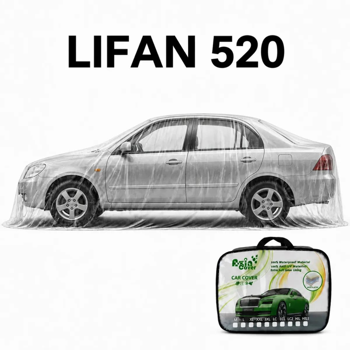چادر 4 فصل چند لایه لیفان 520 آذین روکش
