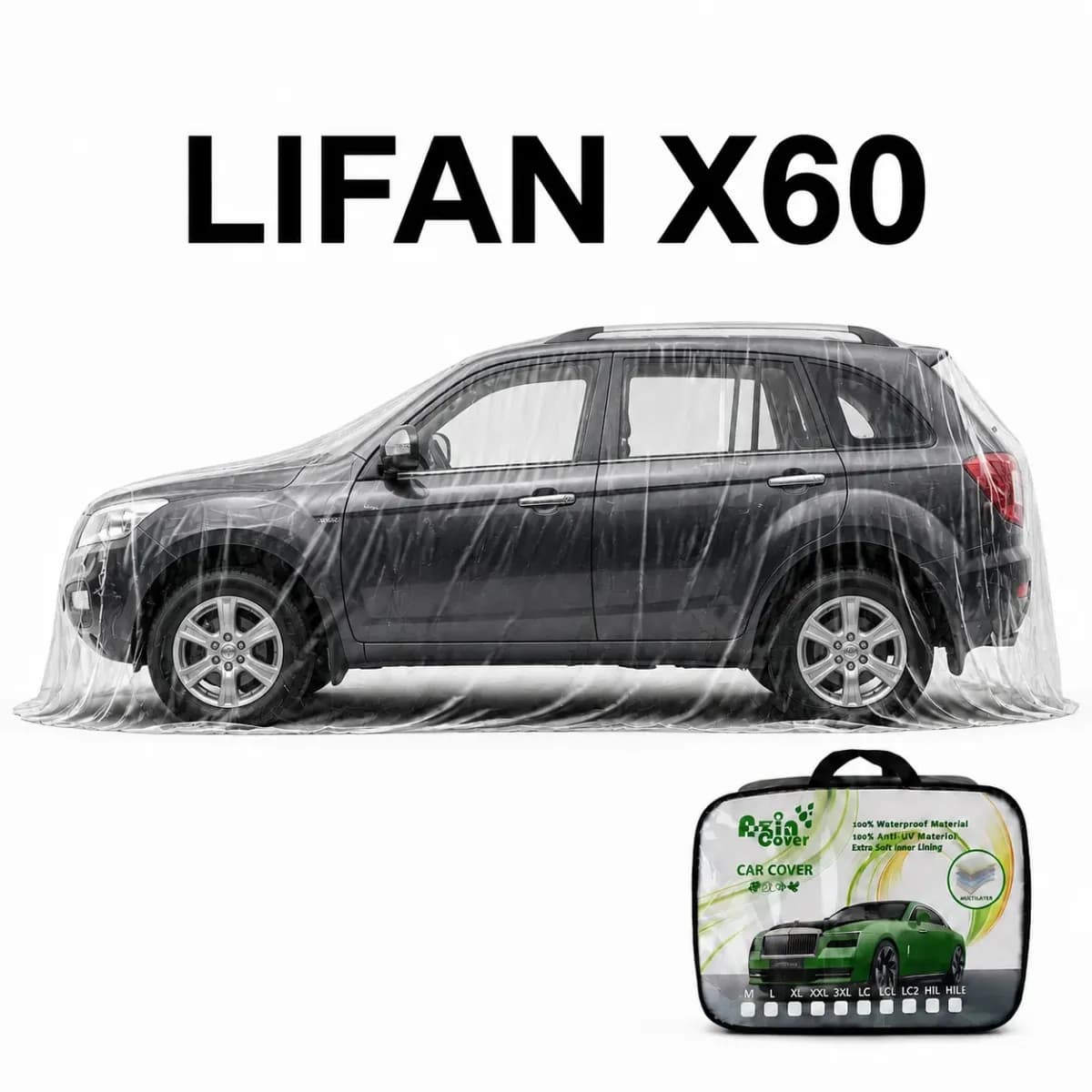 چادر 4 فصل چند لایه لیفان X60 آذین روکش