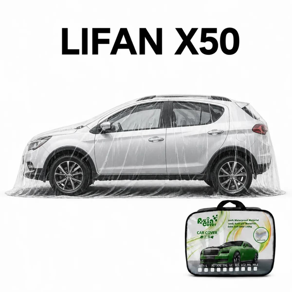 چادر 4 فصل چند لایه لیفان X50 آذین روکش