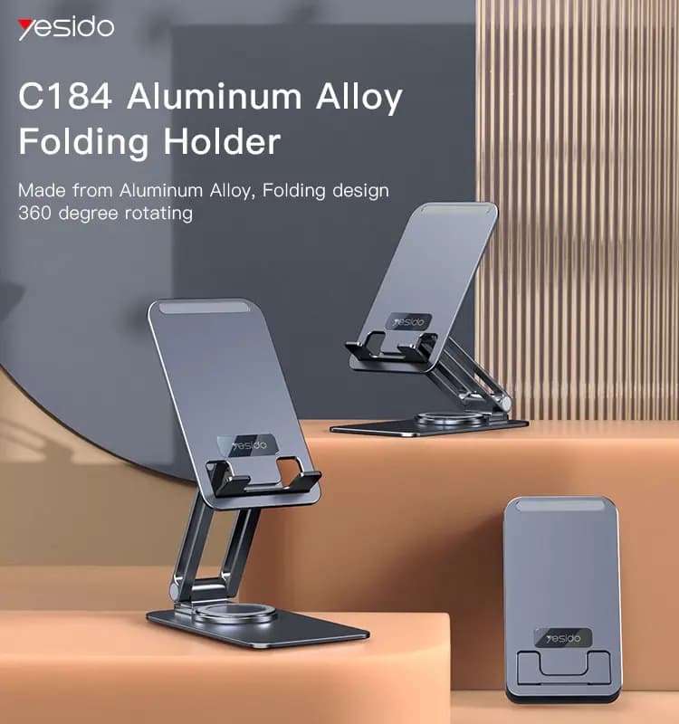 هولدر رومیزی یسیدو YESIDO C184 DESKTOP STAND — تصویر ۷