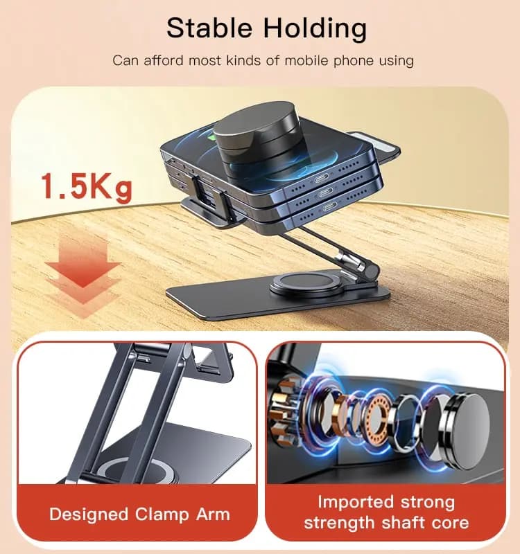 هولدر رومیزی یسیدو YESIDO C184 DESKTOP STAND — تصویر ۶