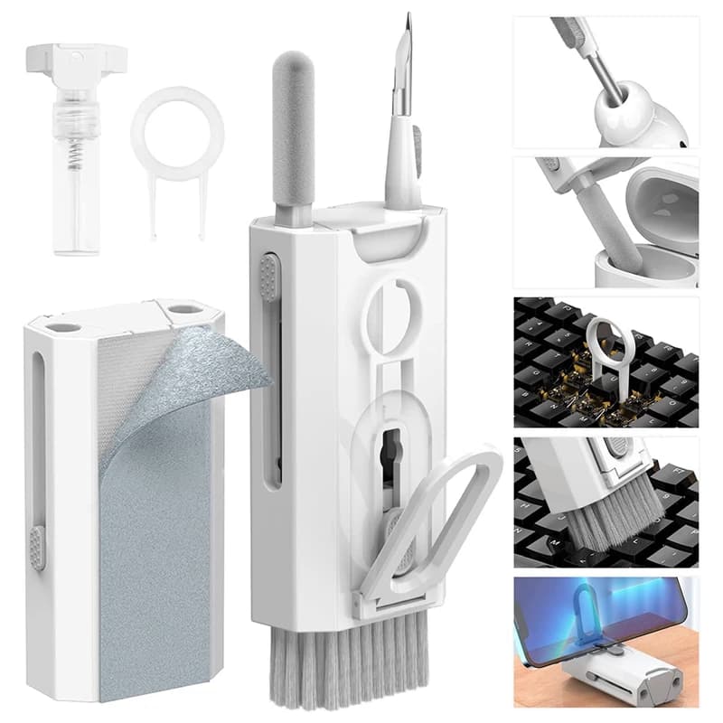 کیت تمیزکننده لوازم دیجیتال گرین لاین Green Lion Cleaning Kit 8 in 1 — تصویر ۵