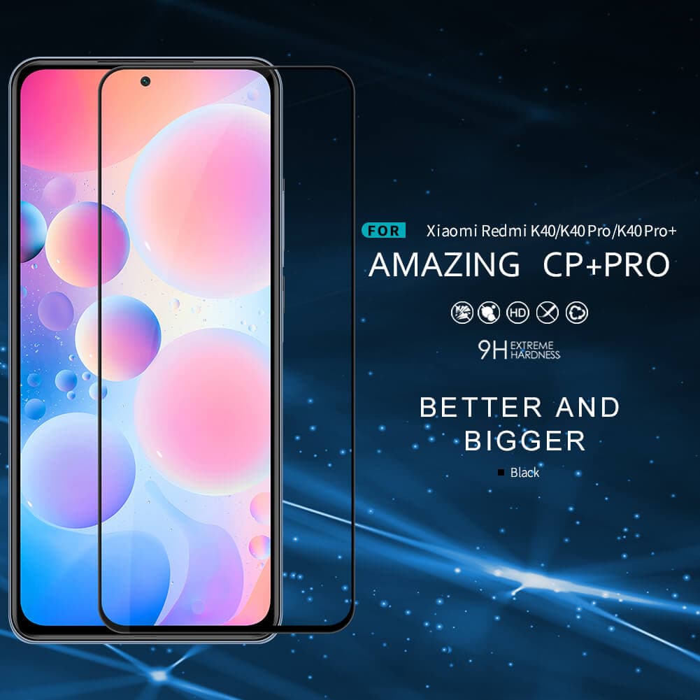 گلس نیلکین شیائومی k40 pro مدل Cp plus pro — تصویر ۲