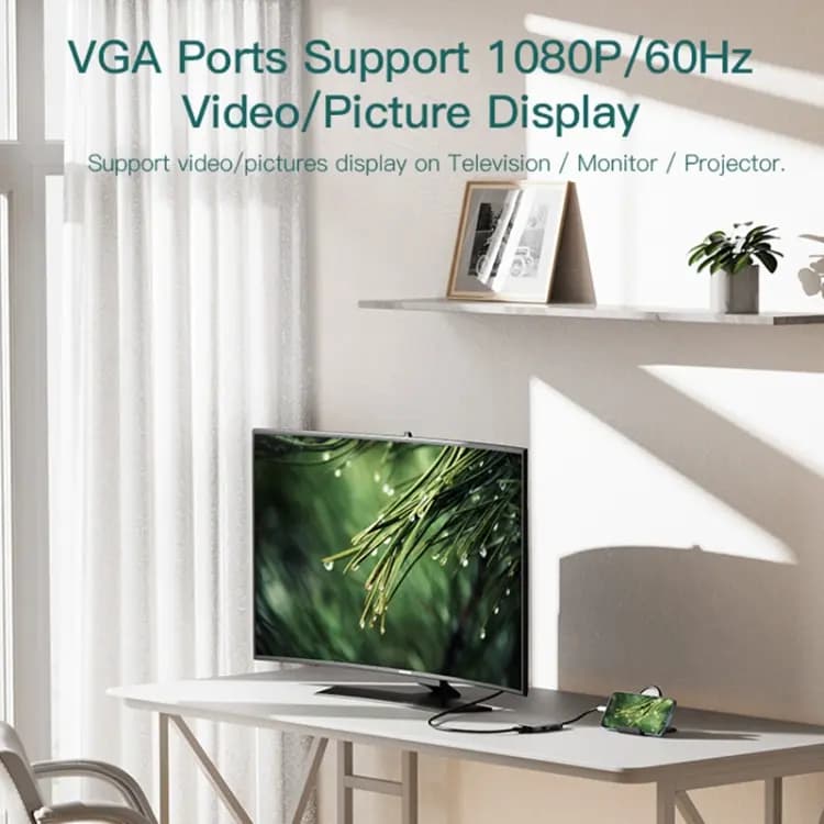 هاب 7 کاره تایپ سی یسیدو YESIDO HB16 HUB ADAPTER — تصویر ۴