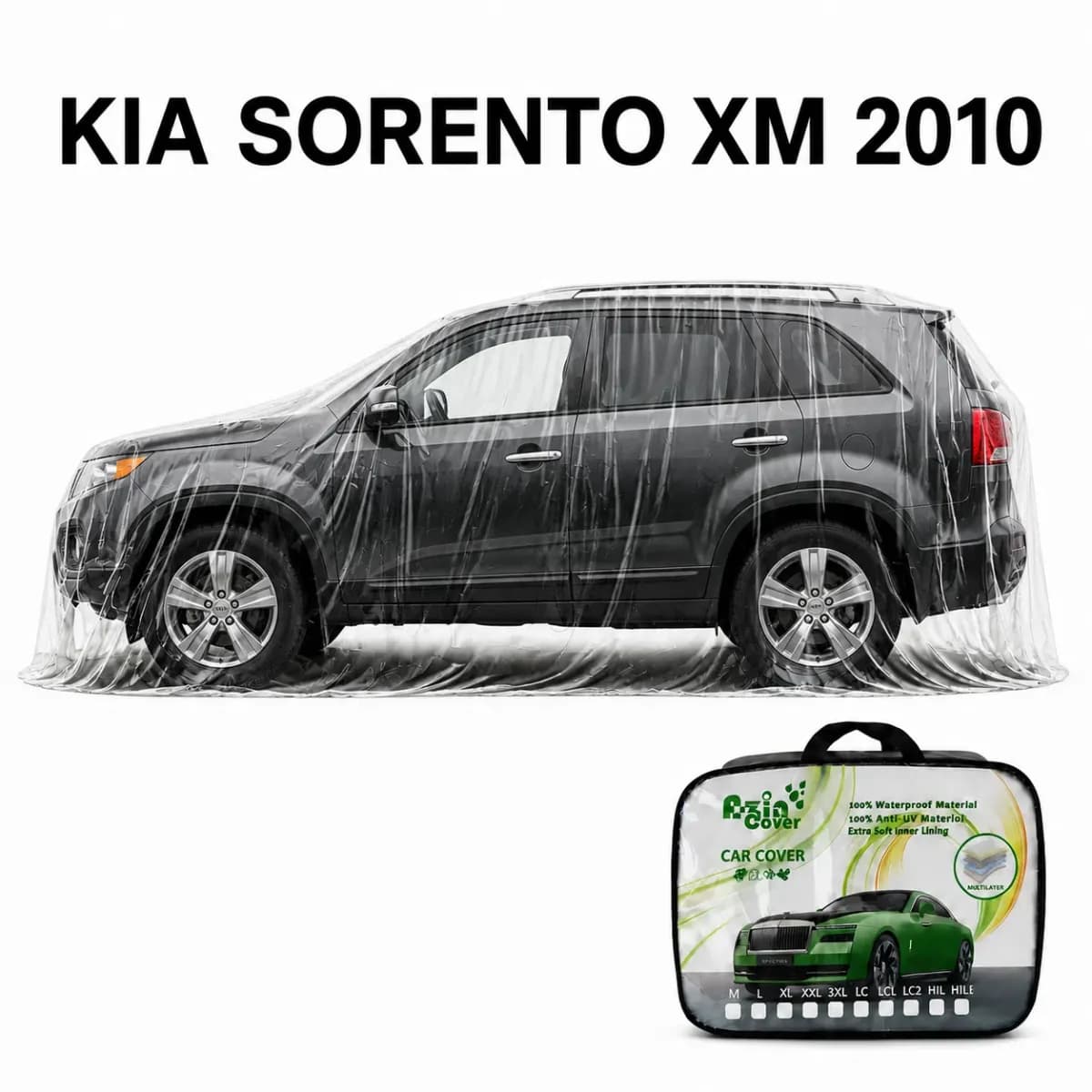چادر 4 فصل چند لایه کیا سورنتو XM 2010 آذین روکش
