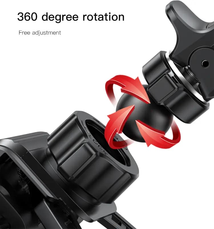 هولدر جاذبه ای دریچه کولر یسیدو مدل YESIDO C166 GRAVITY HOLDER — تصویر ۹