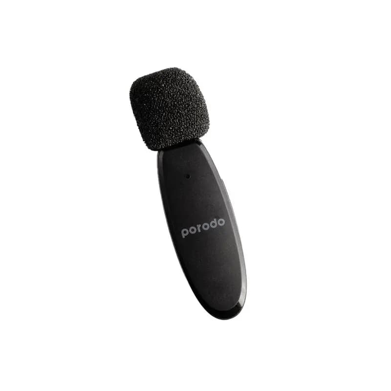 میکروفن یقه ای بی سیم پورودو مدل Porodo DUAL MIC — تصویر ۵