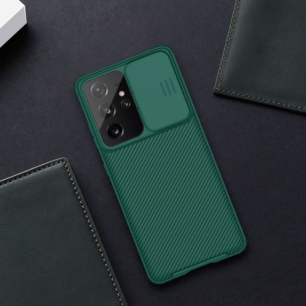 قاب نیلکین مدل Camshield pro برای گوشی موبایل سامسونگ Galaxy S21 Ultra — تصویر ۷