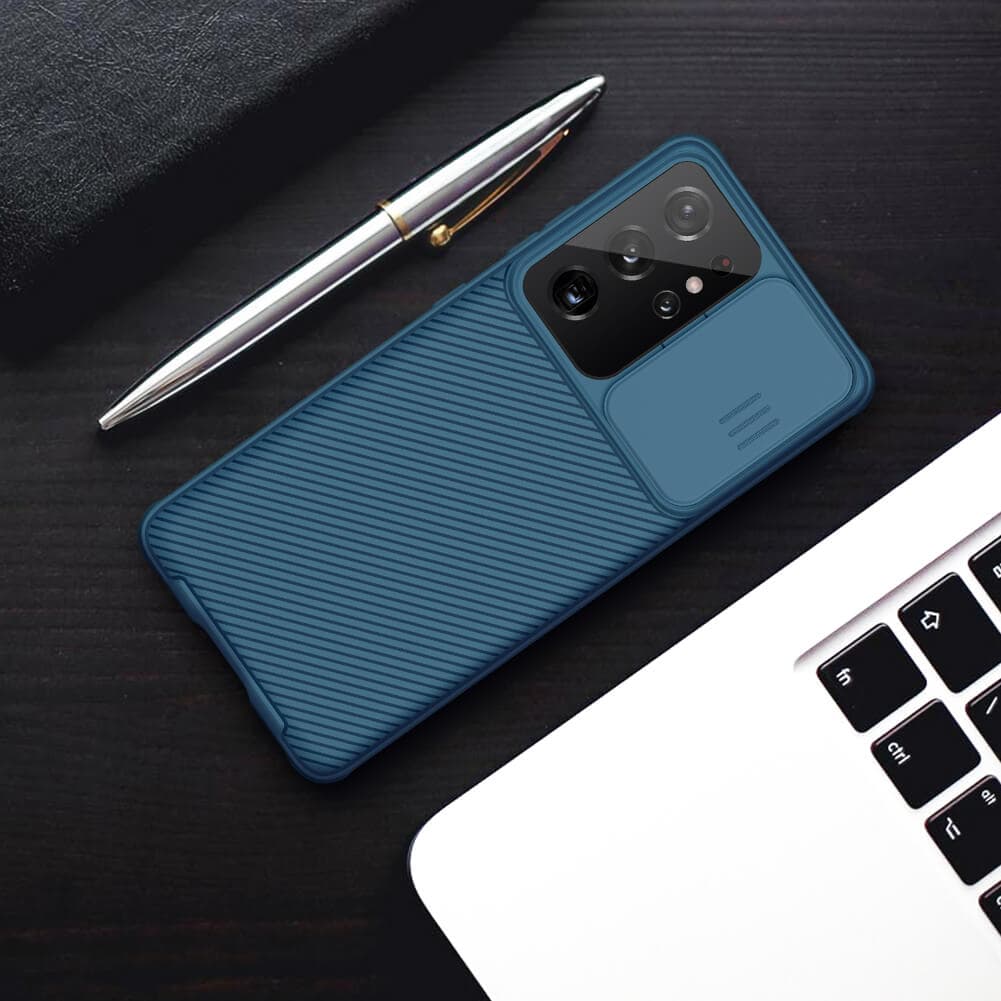 قاب نیلکین مدل Camshield pro برای گوشی موبایل سامسونگ Galaxy S21 Ultra — تصویر ۸