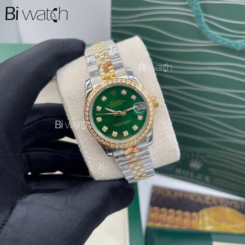 ساعت مچی مردانه رولکس نگین دار Rolex Date-Just 6431R