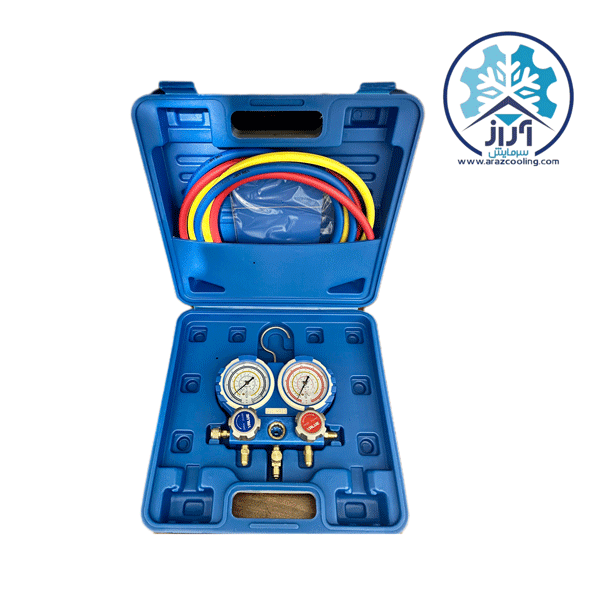 گیج شارژ گاز دوقلو ولو VALUE VMG-2-R22-B