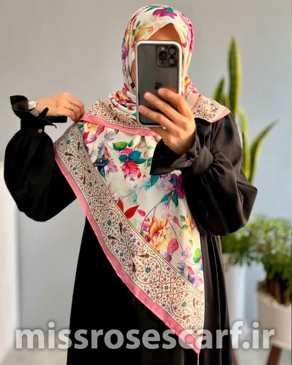 روسری قواره 120 طرح Artvin